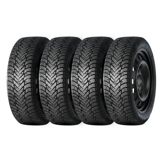 TSTPCR43700 4-Pack 225/55R18 Tectonic HD657 Winter Tire on 18X7 5X114.3 Wheel Rim