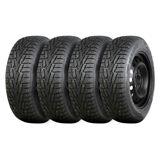 THTWSTPCR26630 4-Pack 225/60R17 Tectonic HD677S Winter Tire on 17X7 5X114.3 Wheel Rim