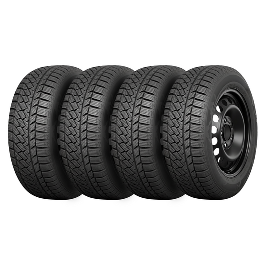 THTWSTPCR34750 4-Pack 225/45R17 Tectonic HD687 Winter Tire on 17X7 5X112 Wheel Rim