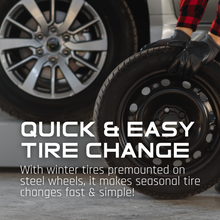 Load image into Gallery viewer, THTWSTPCR32000 4-Pack 215/55R17 Tectonic HD677 Winter Tire on 17X7 5X110 Wheel Rim