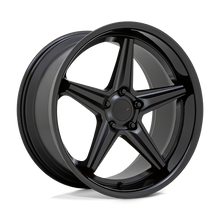 Load image into Gallery viewer, 1985LCH425112B66 - TSW Launch 19X8.5 5X112  42mm Matte Black With Gloss Black Lip - TSW Wheels Canada