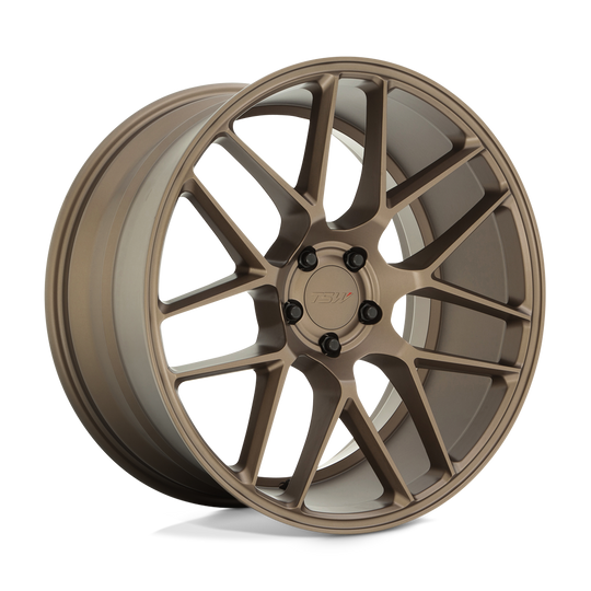 2085TBR205112Z66 - TSW Tamburello 20X8.5 5X112  20mm Matte Bronze - TSW Wheels Canada