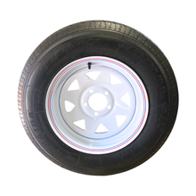 Load image into Gallery viewer, TSW151HDT 205/75R15 Tenaci HD825 Trailer Tire on 15X6 6X139.7/6X5.5 Wheel Rim