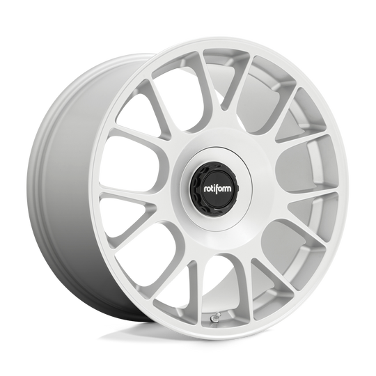 R188200542+45 - Rotiform R188 Tuf-R 20X10.5 5X112 5X114.3 45mm Silver - Rotiform Wheels Canada
