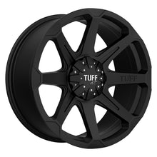 Charger l'image dans la galerie, 2210T05056D50M87 - Tuff T05 22X10 6X135 6X139.7 5mm Satin Black - Tuff Wheels Canada