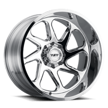 Charger l'image dans la galerie, 2614T2B-25127C71L - Tuff T2B 26X14 5X127 -72 mm Chrome - Directional - Tuff Wheels Canada
