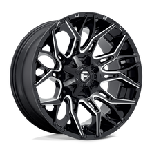 Charger l'image dans la galerie, D76922008247 - Fuel Off-Road D769 Twitch 22X10 8X165.1 -18 mm Glossy Black Milled - Fuel Off-Road Wheels Canada