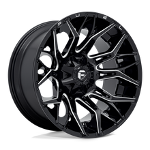 Load image into Gallery viewer, D76922201847 - Fuel Off-Road D769 Twitch 22X12 8X180 -44 mm Glossy Black Milled - Fuel Off-Road Wheels Canada