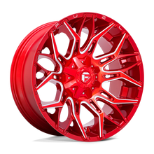 Load image into Gallery viewer, D77122001847 - Fuel Off-Road D771 Twitch 22X10 8X180 -18 mm Candy Red Milled - Fuel Off-Road Wheels Canada