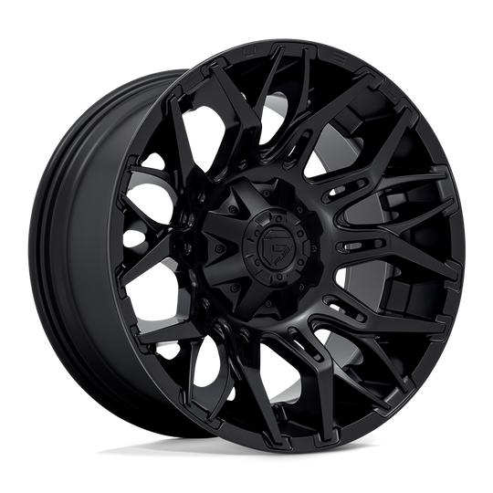D77220009847 - Fuel Off-Road D772 Twitch 20X10 6X135 6X139.7 -18 mm Blackout - Fuel Off-Road Wheels Canada