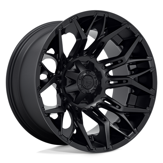 D77222202647 - Fuel Off-Road D772 Twitch 22X12 5X127 / 5X114.3 -44mm Blackout - Fuel Off-Road Wheels Canada