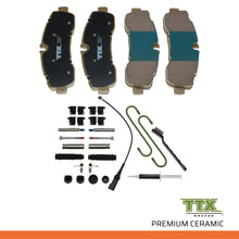 Load image into Gallery viewer, TXBPC2281 Disc Brake Pad Set Mevotech TTX Canada