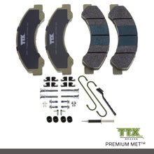 Load image into Gallery viewer, TXBPM0825 Disc Brake Pad Set Mevotech TTX Canada