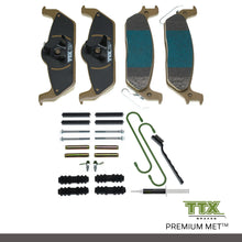 Load image into Gallery viewer, TXBPM1012 Disc Brake Pad Set Mevotech TTX Canada
