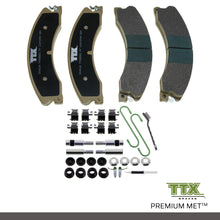 Load image into Gallery viewer, TXBPM1411A Disc Brake Pad Set Mevotech TTX Canada