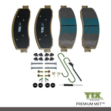 Load image into Gallery viewer, TXBPM1631A Disc Brake Pad Set Mevotech TTX Canada