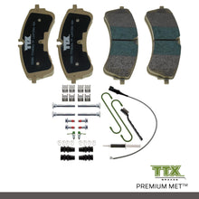 Load image into Gallery viewer, TXBPM2280 Disc Brake Pad Set Mevotech TTX Canada