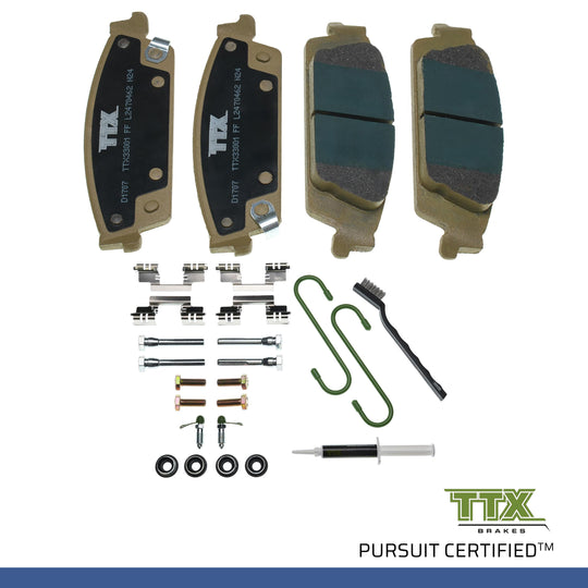 TXBPP1707 Disc Brake Pad Set Mevotech TTX Canada