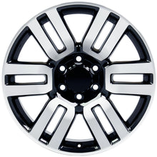 Load image into Gallery viewer, TY10-20070-6550-15MB - OE Wheels Replica TY10 20X7 6X139.7 ET15mm Black Machined - OE Wheels Wheels Canada