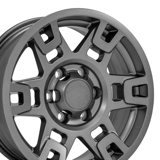 TY16B-17070-6550-4G1 - OE Wheels Replica TY16B 17X7 6X139.7 ET4mm Satin Graphite - OE Wheels Wheels Canada