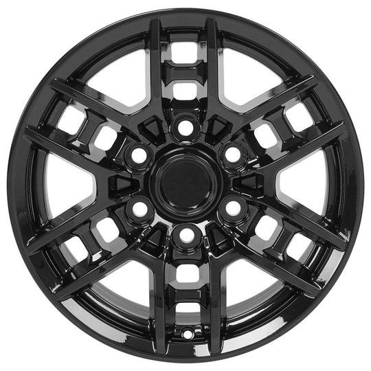 TY17-16070-6550-13B - OE Wheels Replica TY17 16X7 6X139.7 ET13mm Gloss Black - OE Wheels Wheels Canada