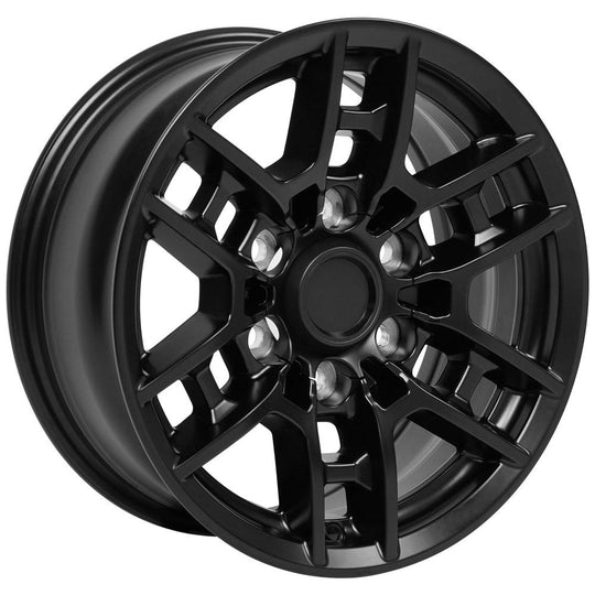 TY17-16070-6550-13B1 - OE Wheels Replica TY17 16X7 6X139.7 ET13mm Satin Black - OE Wheels Wheels Canada