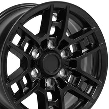 Charger l'image dans la galerie, TY17-16070-6550-13B1 - OE Wheels Replica TY17 16X7 6X139.7 ET13mm Satin Black - OE Wheels Wheels Canada