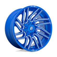 Load image into Gallery viewer, D77422008247 - Fuel Off-Road D774 Typhoon 22X10 8X165.1 -18 mm Anodized Blue Milled - Fuel Off-Road Wheels Canada