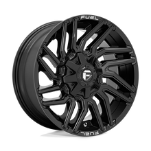 Load image into Gallery viewer, D77620901750 - Fuel Off-Road D776 Typhoon 20X9 8X170 1mm Gloss Black - Fuel Off-Road Wheels Canada