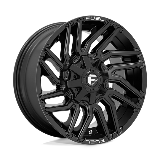 D77620001747 - Fuel Off-Road D776 Typhoon 20X10 8X170 -18 mm Gloss Black - Fuel Off-Road Wheels Canada