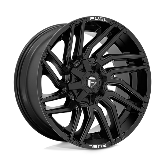 D77622008247 - Fuel Off-Road D776 Typhoon 22X10 8X165.1 -18 mm Gloss Black - Fuel Off-Road Wheels Canada