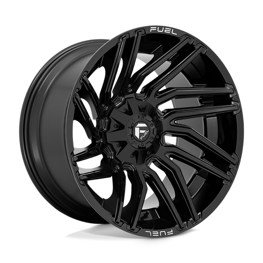 D77622207047 - Fuel Off-Road D776 Typhoon 22X12 5X139.7 / 5X150 -44mm Gloss Black - Fuel Off-Road Wheels Canada