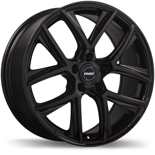 F220N-1880-65BN+45F661 - Fast Wheels Tactic 18X8 5X114.3 45mm Gloss Black - Fast Wheels Wheels Canada