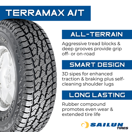 S5542100 LT265/70R17 Sailun TerraMax A/T 121/118S Sailun Tires Canada