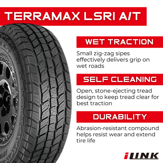 2EIL052G 245/65R17 Zmax iLink Terramax LSR1 A/T 107S Zmax iLink Tires Canada