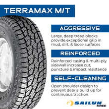 Load image into Gallery viewer, S5543917 33X12.50R20 Sailun TerraMax M/T 114Q Sailun Tires Canada