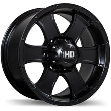Load image into Gallery viewer, F223-1680-83BT+18C061 - Fast HD Terrano 16X8 6X139.7 18mm Satin Black - Fast HD Wheels Canada