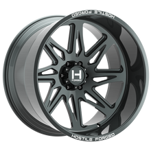 Load image into Gallery viewer, HF07-2412817047GBL - Hostile Forged Tomahawk 24X12 8X170 -44mm Gloss Black Wheel - Hostile Forged Wheels Canada