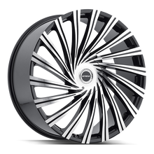 Load image into Gallery viewer, S49A00018GBM - Strada S49 Tornado 28X10 BLANK 18mm Gloss Black Machined - Strada Wheels Canada