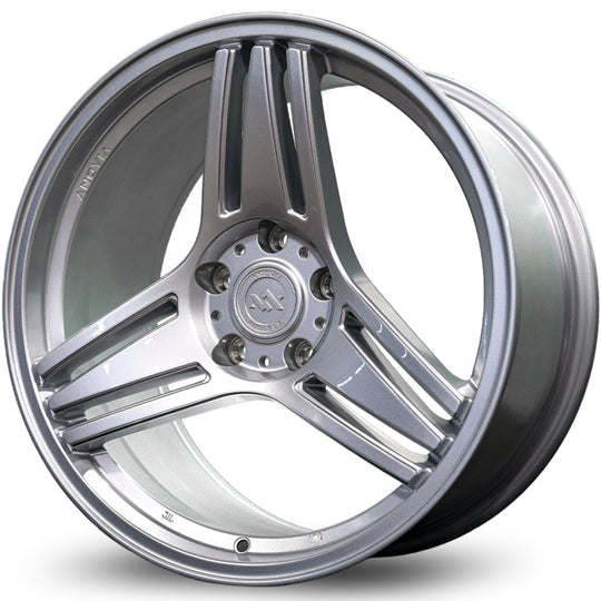 ANO107189551003573SI - Anovia Treble 18X9.5 5X100 35mm Silver - Anovia Wheels Canada