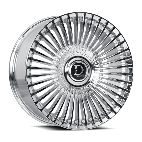 TRENTO-209000C - Dolce Luxury Trento 20X9 Blank ET 20mm Chrome - Dolce Luxury Wheels Canada