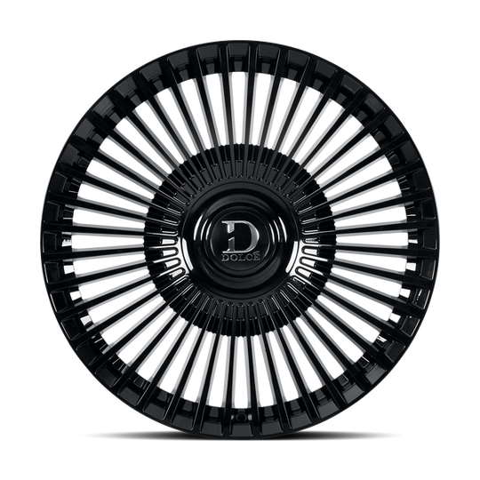 TRENTO-229038GB - Dolce Luxury Trento 22X9 5X115 / 5X112 ET 15mm Gloss Black - Dolce Luxury Wheels Canada