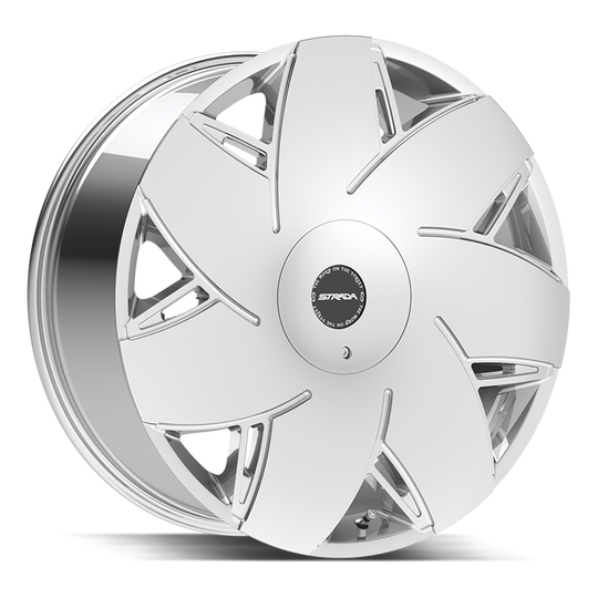 S6729050235C - STRADA S67 Turbina 22X9 5X115 / 5X112 35mm Chrome - STRADA S67 Wheels Canada