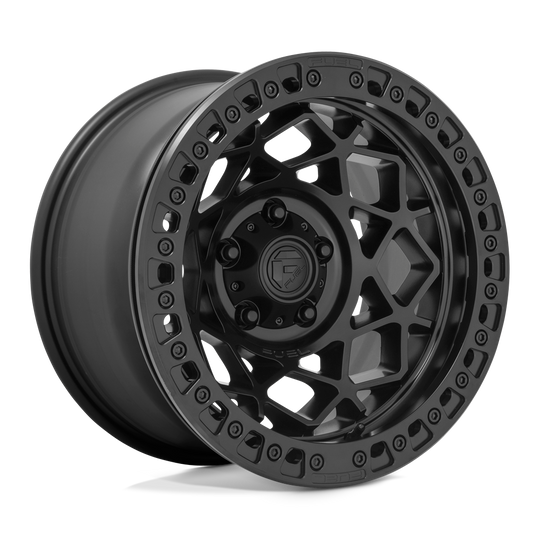 D12017908445 - Fuel Off-Road D120 Unit Beadlock 17X9 6X139.7 -15 mm Blackout - Fuel Off-Road Wheels Canada