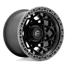 Charger l'image dans la galerie, D7831500A655 - Fuel Off-Road D783 Unit 15X10 4X137 0mm Matte Black With Gunmetal Ring - Fuel Off-Road Wheels Canada