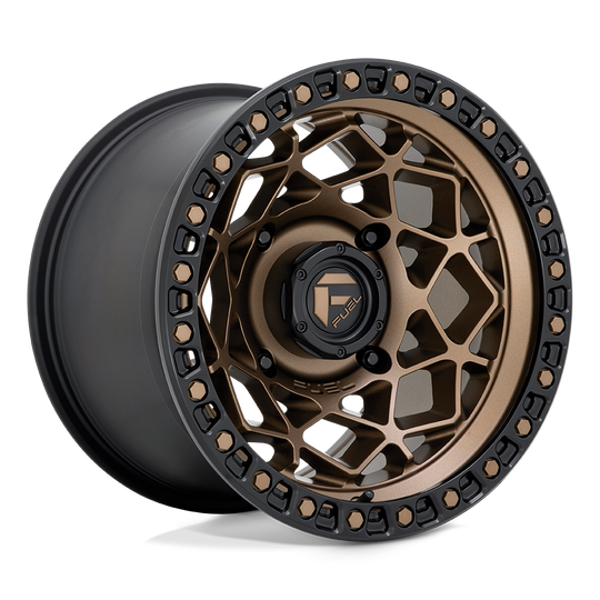 D7851500A655 - Fuel Off-Road D785 Unit 15X10 4X137 0mm Bronze With Matte Black Ring - Fuel Off-Road Wheels Canada