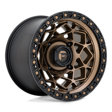 Charger l'image dans la galerie, D7851500A555 - Fuel Off-Road D785 Unit 15X10 4X156 0mm Bronze With Matte Black Ring - Fuel Off-Road Wheels Canada