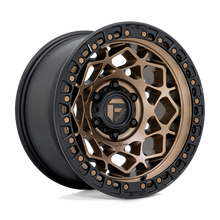 Load image into Gallery viewer, D78517908945 - Fuel Off-Road D785 Unit 17X9 6X135 -12 mm Bronze With Matte Black Ring - Fuel Off-Road Wheels Canada