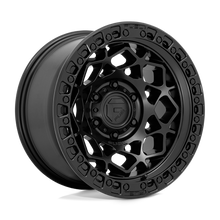 Load image into Gallery viewer, D78617907545 - Fuel Off-Road D786 Unit 17X9 5X127 -12 mm Matte Black With Matte Black Ring - Fuel Off-Road Wheels Canada