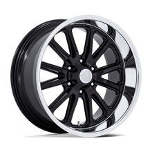 Load image into Gallery viewer, UC145BD20956101 - US Mag UC145 Rambler 6 20X9.5 6X139.7 1mm Gloss Black W Diamond Cut Lip - US Mag Wheels Canada